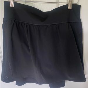 Spanx Skort Black Large Golf, Tennis, Athleisure